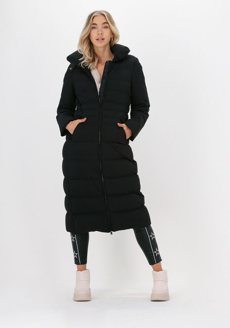 Schwarze BEAUMONT Wattierte Jack BI STRETCH LONG COAT - large