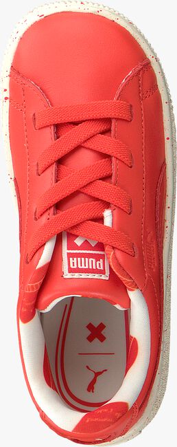 Rote PUMA Sneaker low PUMA X TC BASKET SPECKLE - large