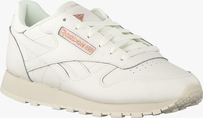 Weiße REEBOK Sneaker low CLASSIC LEATHER - large