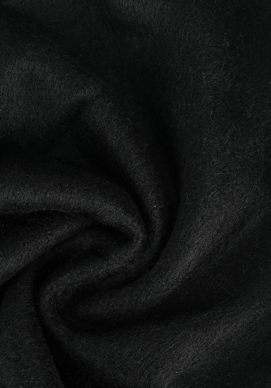 Schwarze ALPACA LOCA Schal 407 SCARF - large