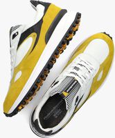 Gelbe FLORIS VAN BOMMEL Sneaker low SFM-10151 - medium