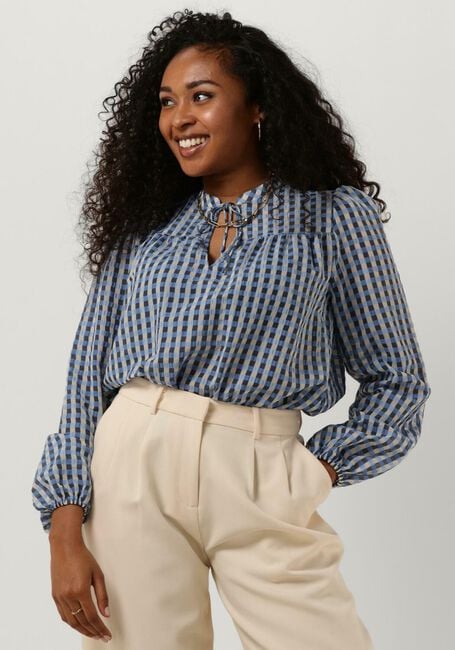 Blaue LEVETE ROOM Blusen ANEMONE 2 - large