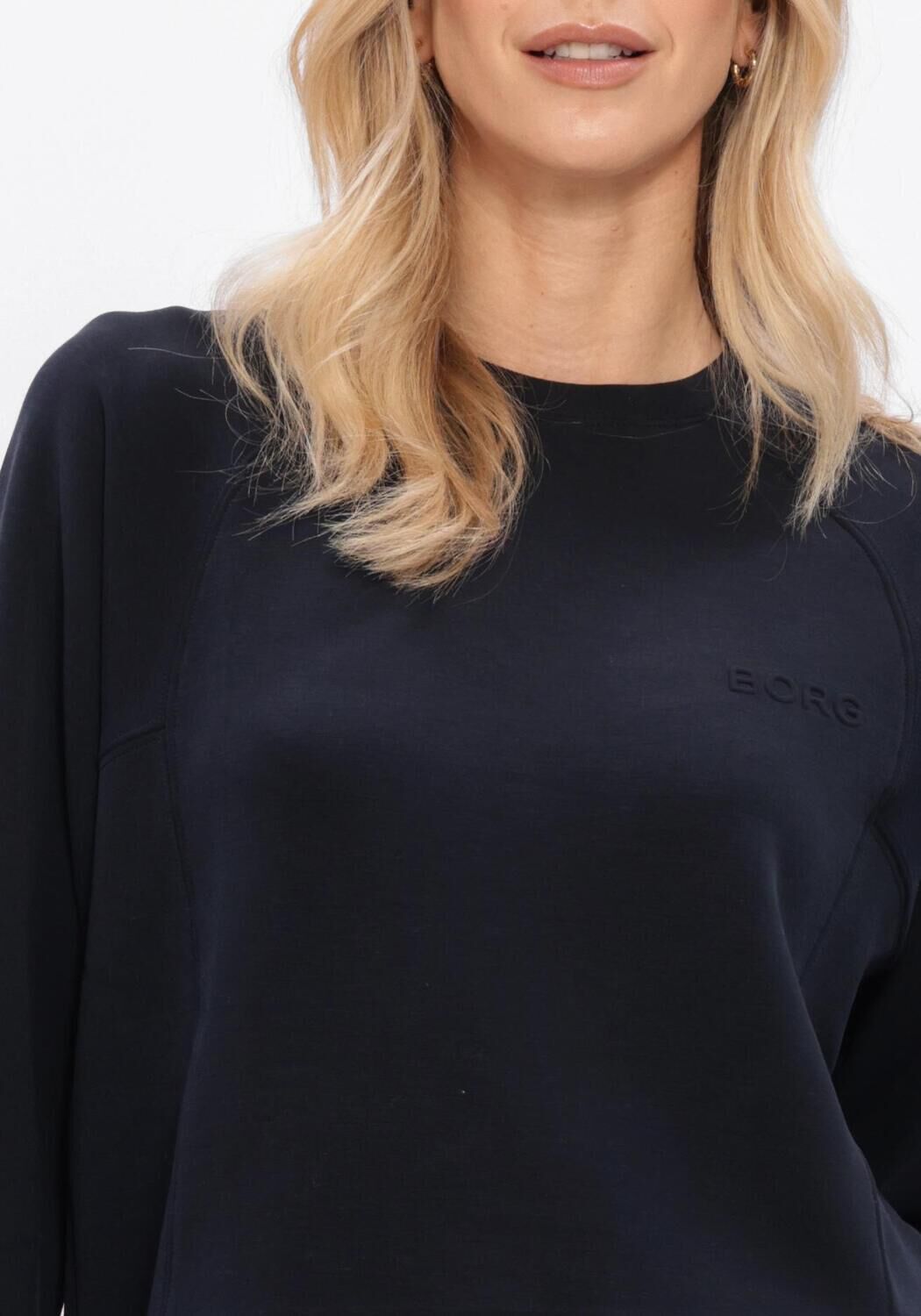 Dunkelblau BJORN BORG Sweatshirt STUDIO SOFT SWEATSHIRT - large