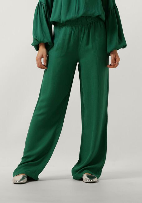 Grüne BY-BAR Weite Hose ROBYN SATIN STRIPE PANTS - large