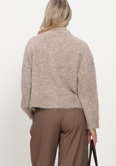 Beige NEO NOIR Strickjacke TAURA FLUFFY KNIT CARDIGAN - large