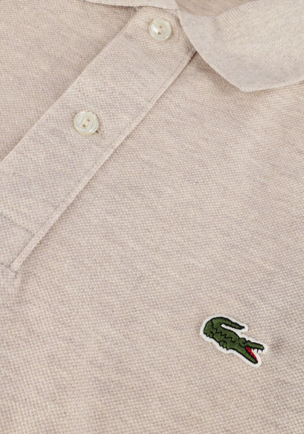 Sand LACOSTE Polo Shirt 1HP3 MEN S S S POLO 1121 Omoda