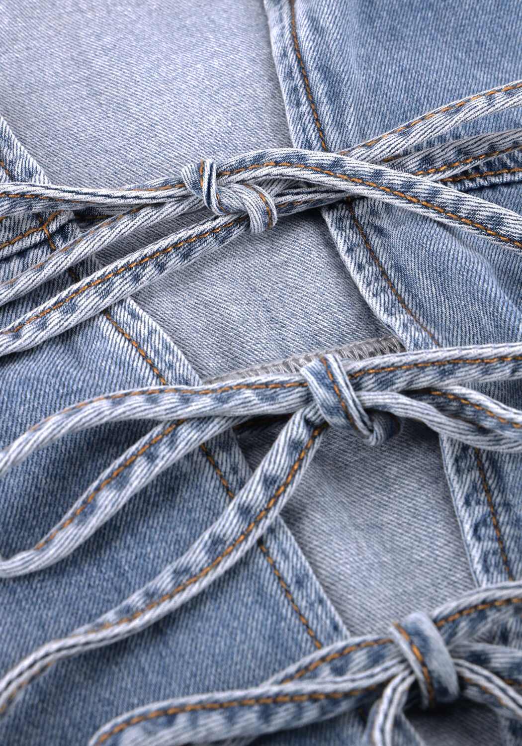 Hellblau SUNCOO Minikleid CLEVER - large