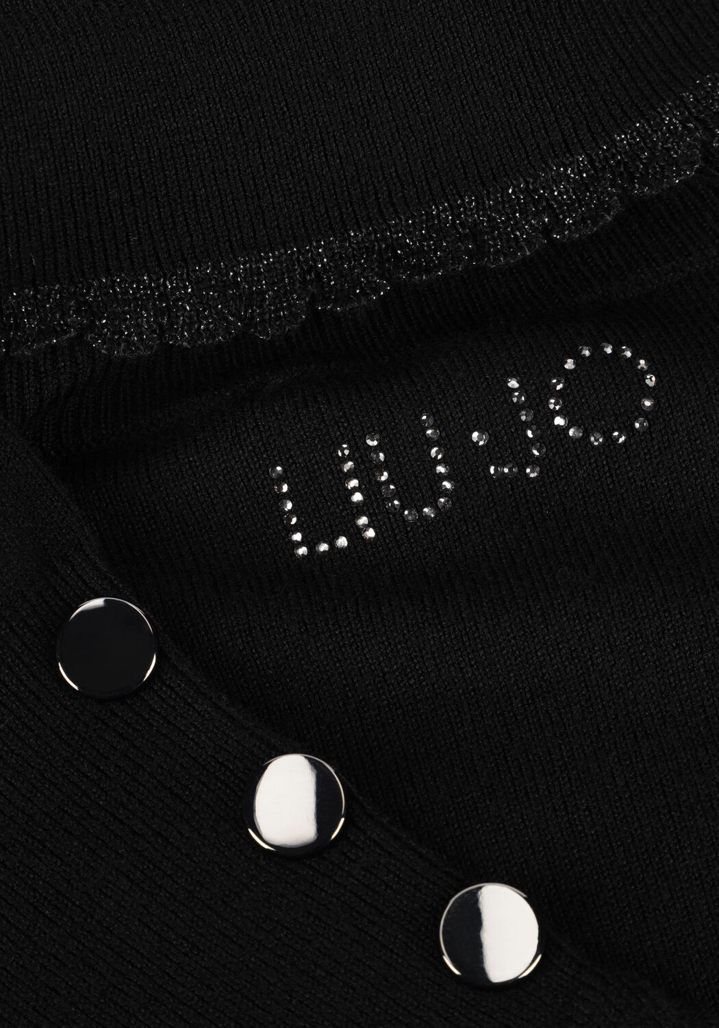 Schwarze LIU JO Rollkragenpullover ECS MAGLIA CHIUSA M/L 1 - large