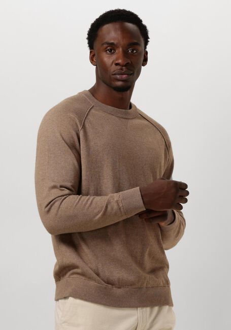 Taupe SAINT STEVE Pullover PELLE - large