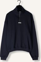 Dunkelblau WOODBIRD Sweatshirt WBLEE HALF ZIP Dunkelblau WOODBIRD Sweatshirt WBLEE HALF ZIP - medium