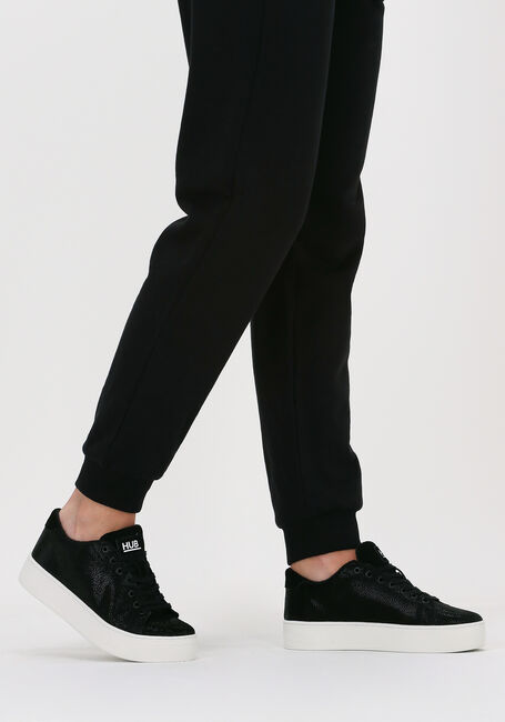 Schwarze HUB Sneaker Low HOOK W PLATEAU - large