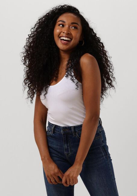 Weiße SUMMUM Top TOP CROSSBAND (3S3720) - large