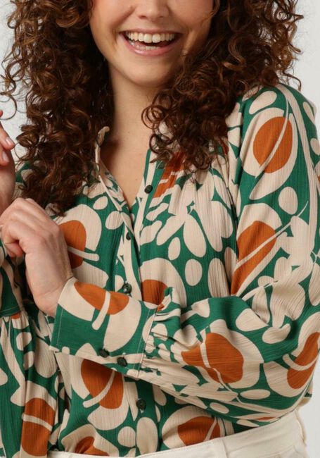 Grüne BY-BAR Blusen SOFIE INDORE BLOUSE - large