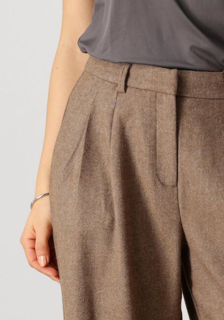 Braune MSCH COPENHAGEN Hose MSCHJENNABELLA HW PANTS - large