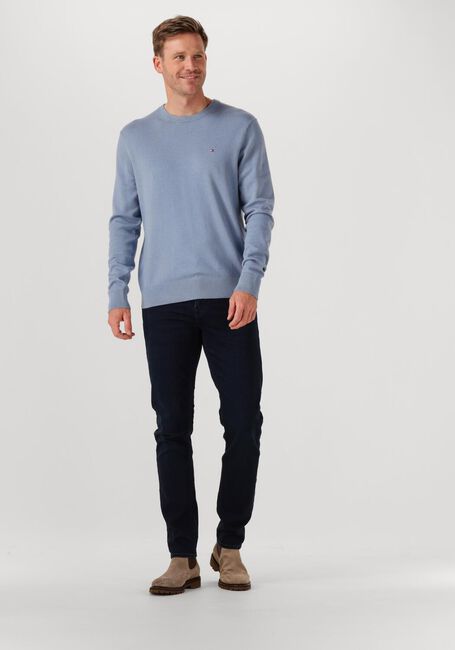 Hellblau TOMMY HILFIGER Pullover PIMA ORG CTN CASHMERE CREW NECK - large