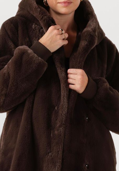 Braune MOSCOW Teddy-Jacke 08-08-NADJANA-3 - large