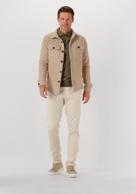 Olive PROFUOMO Polo-Shirt POLO ONEPIECE LS - large