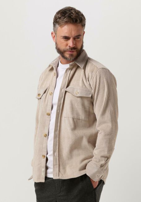 Creme FORÉT Overshirt DENSE CORDUROY OVERSHIRT - large