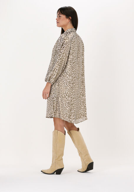 Beige Y.A.S. Minikleid YASLEONA 7/8 SHIRT DRESS - large