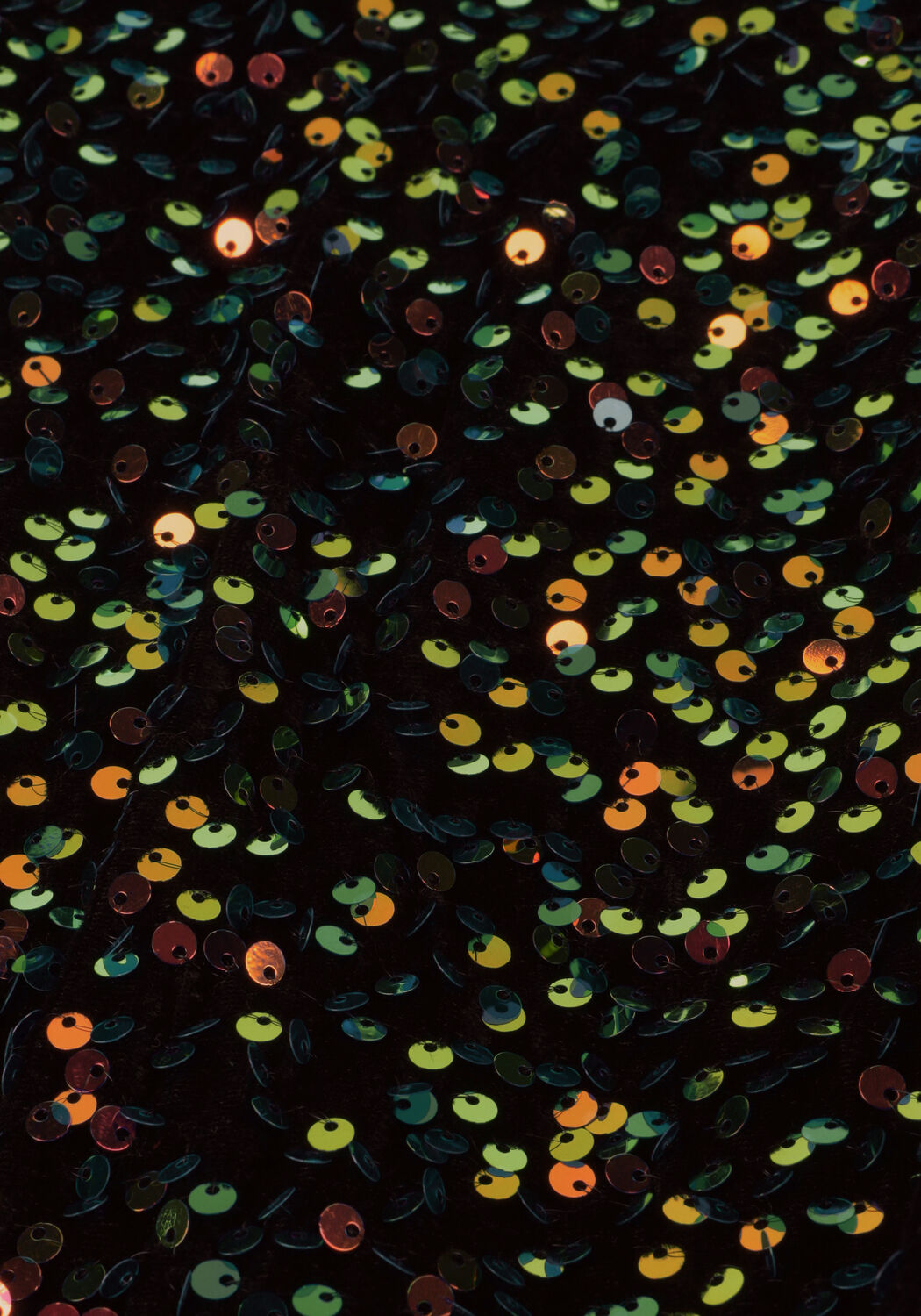 Mehrfarbige/Bunte COLOURFUL REBEL Minikleid TINA SEQUINS STRAIGHT DRESS - large