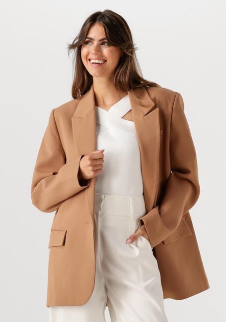 Camelfarbene OMODA ATELIER Blazer X IRIS - ISA - large