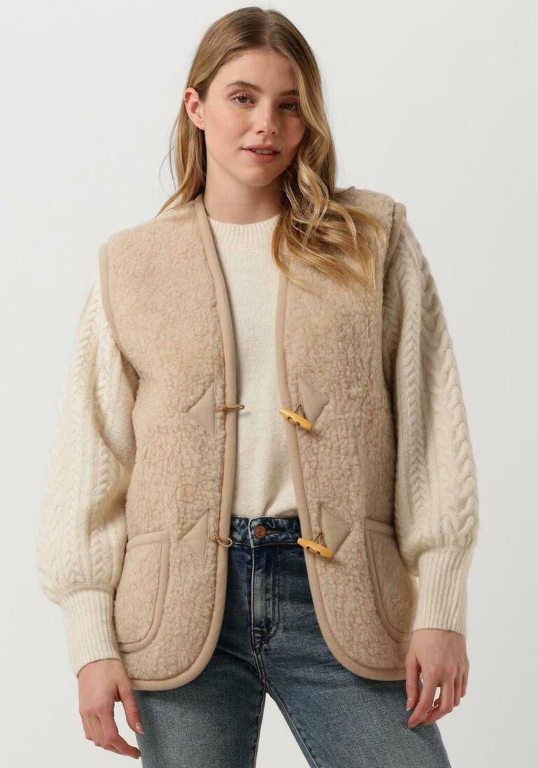 beige alwero gilet alpen 1110
