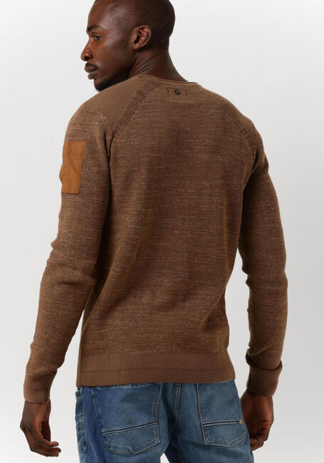 Braune PME LEGEND Pullover LONG SLEEVE R-NECK COTTON RIB - large