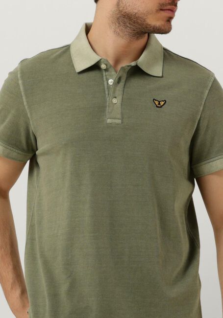 Olive PME LEGEND Polo-Shirt SHORT SLEEVE POLO GARMENT DYED PIQUE - large