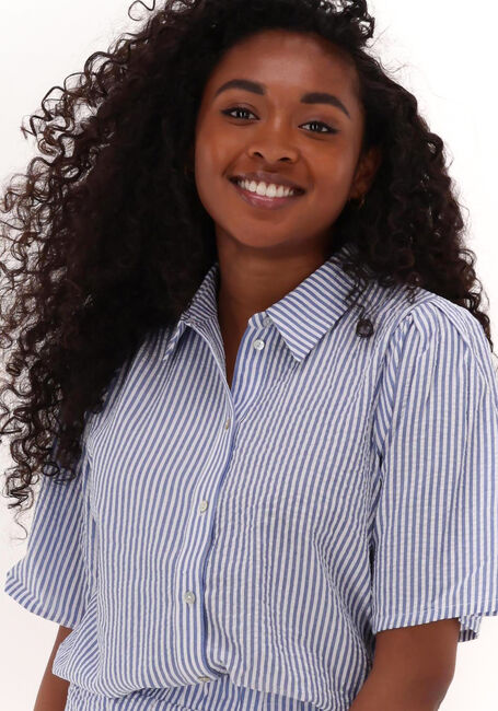 Blaue MOVES Blusen LOLLIE 2532 - large