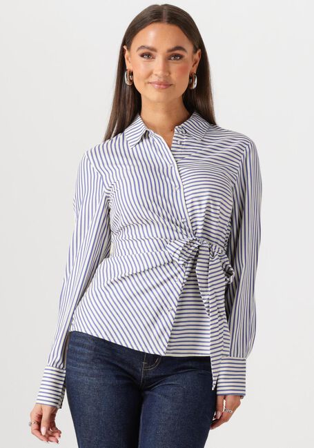 Weiße Y.A.S. Blusen YASESTIMA LS TIE SHIRT - large