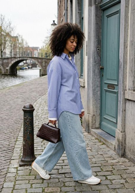 Hellblau ELEH Wide jeans EL104 - large