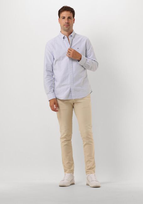 Blaue TOMMY HILFIGER Casual-Oberhemd HERITAGE OXFORD STRIPE RF SHIRT - large