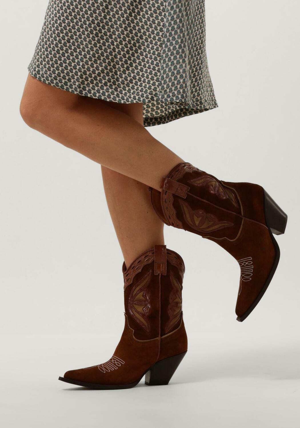 Cognacfarbene TORAL Cowboystiefel 12371 - large