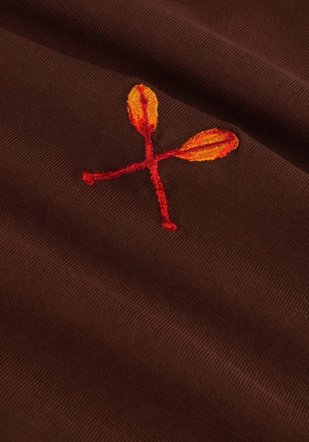 Braune FOR&Eacute;T T-shirt SAIL T-SHIRT - large