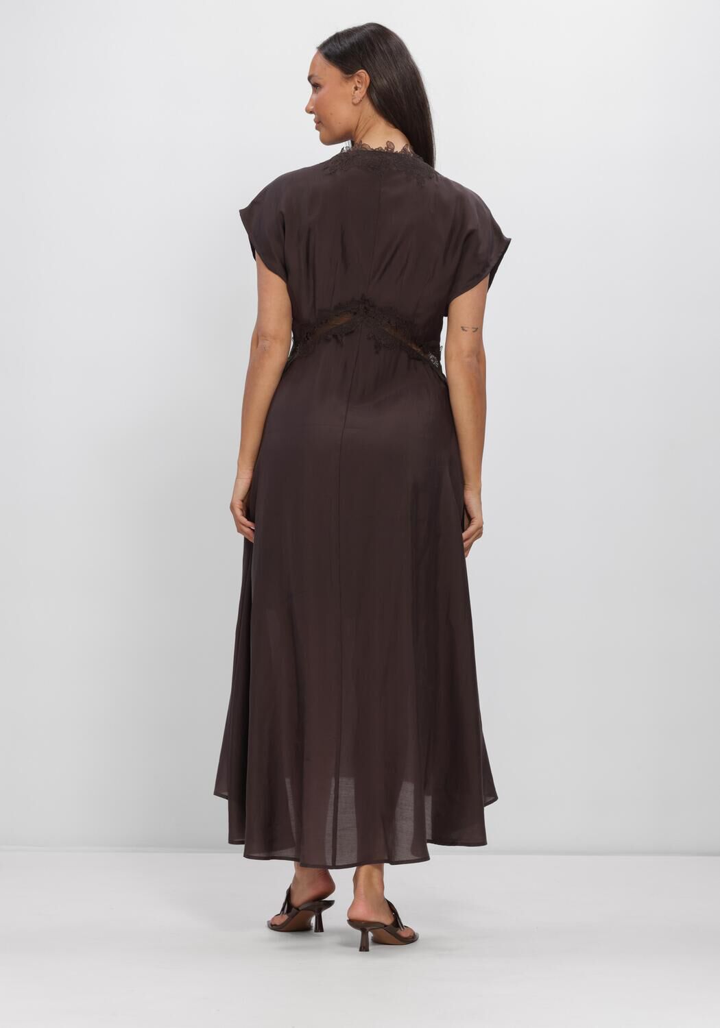 Braune COPENHAGEN MUSE Midikleid CMMOLLY-DRESS - large