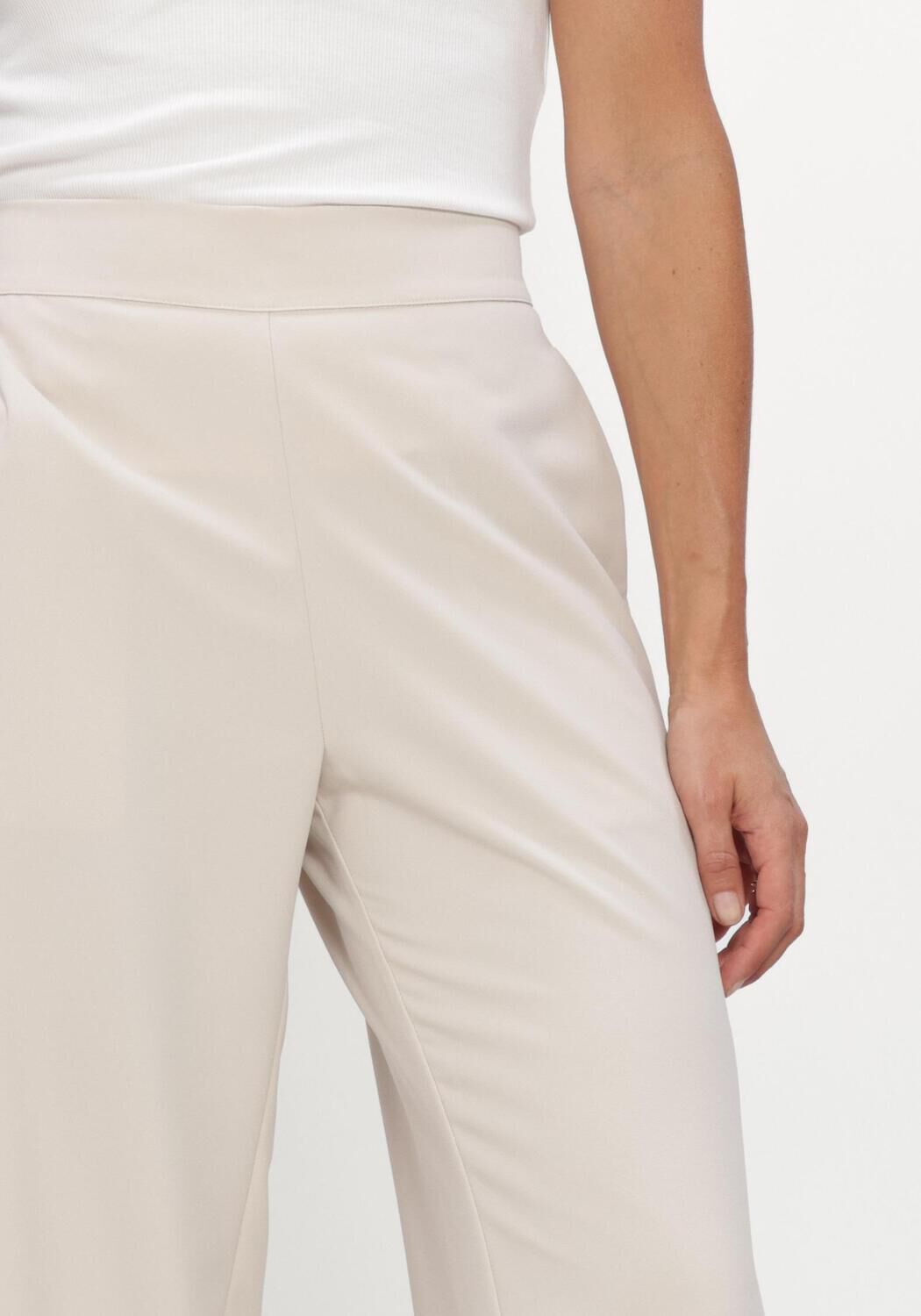Beige NEO NOIR Weite Hose LUNET CREPE PANTS - large