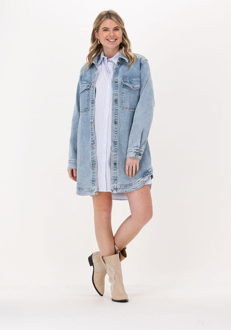 Hellblau OBJECT Jeansjacke OBJALORA DENIM JACKET - large