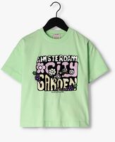 Grüne SCOTCH & SODA T-shirt OVERSIZED ARTWORK T-SHIRT - medium