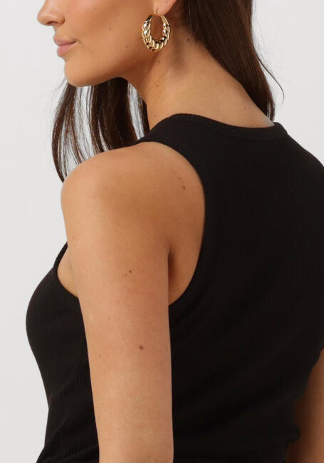 Schwarze SELECTED FEMME Top SLFANNA O-NECK TANK TOP - large