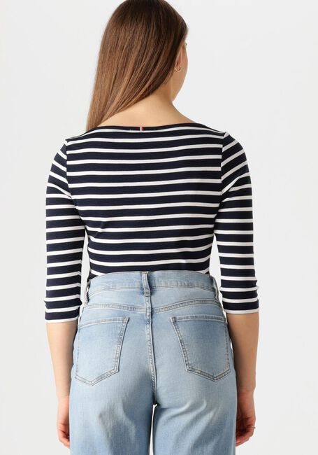Blaue TOMMY HILFIGER Tops & T-shirts NEW CODY SLIM BOAT-NK 3/4SLV - large