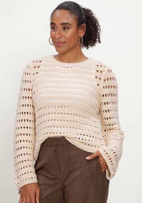 Sand MODSTR&Ouml;M Pullover KOLBYMD O-NECK - large