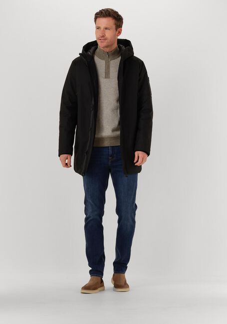 Schwarze BOSS GREEN Parkas OW_HEXATECH PARKA - large