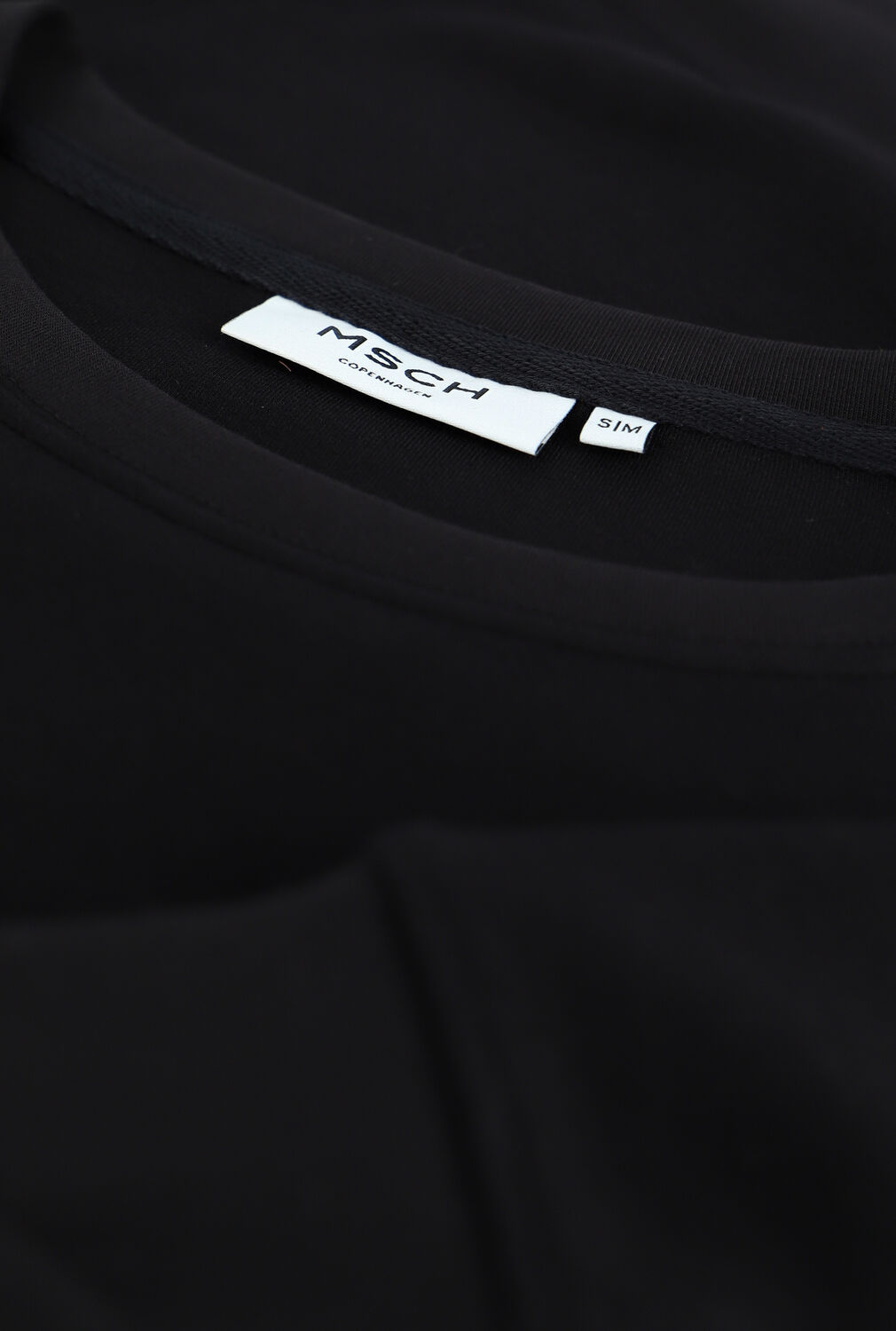 Schwarze MSCH COPENHAGEN Sweatshirt IMA DS SWEATSHIRT - large