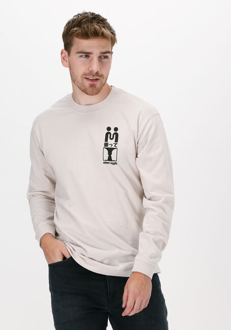 Wei&szlig;e EDWIN T-shirt SUPPLY TS LS - large