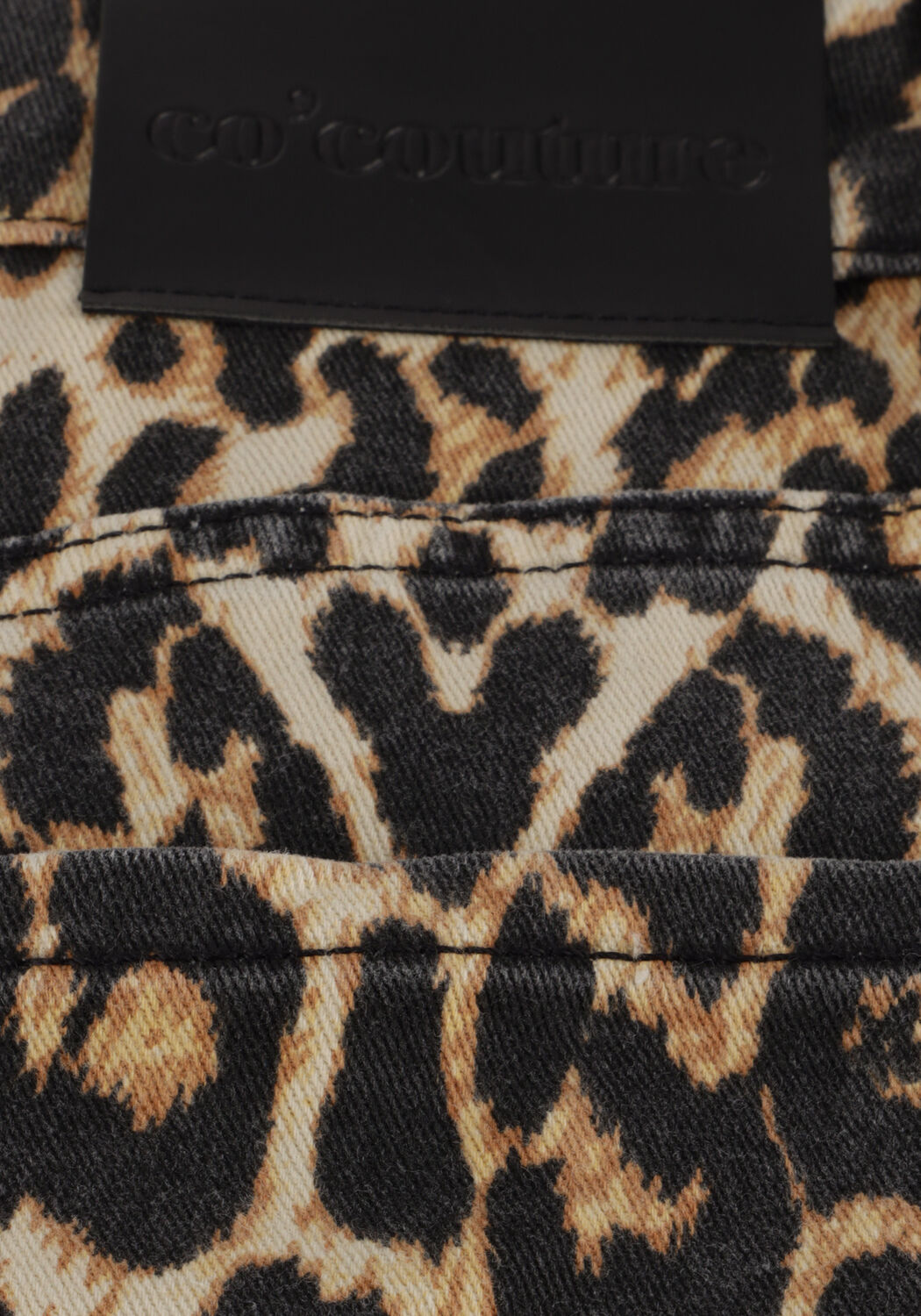 Beige CO'COUTURE Minirock LEOCC DENIM SKORT - large