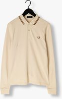 Nicht-gerade weiss FRED PERRY Polo-Shirt TWIN TIPPED FRED PERRY SHIRT LONG SLEEVE
