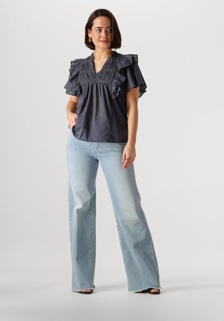 Blaue CIRCLE OF TRUST Wide jeans MARLOW DNM - large