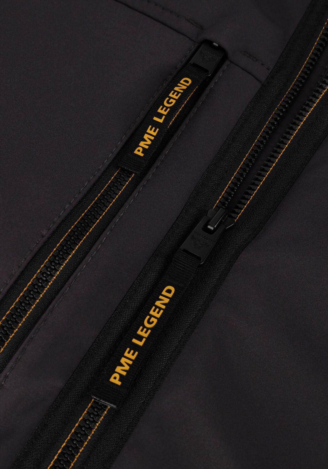 Schwarze PME LEGEND Jack SEMI LONG JACKET SUCCESSOR 3L SOFT SHELL - large