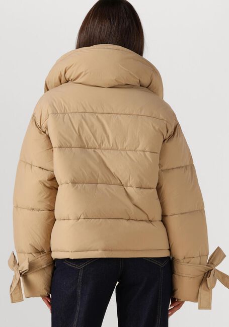 Beige CO'COUTURE Wattierte Jack MEGAN CROPPED PUFFER JACKET - large