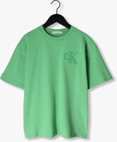 Grüne CALVIN KLEIN T-shirt INTERLOCK PIQUE SS T-SHIRT 1 - medium